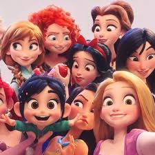 princesses bffs selfies
