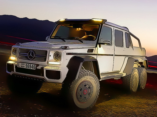German 4×4 Vehicles Jigsaw