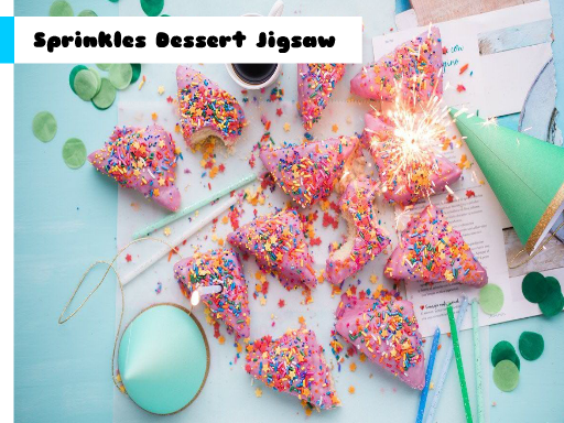 Sprinkles Dessert Jigsaw